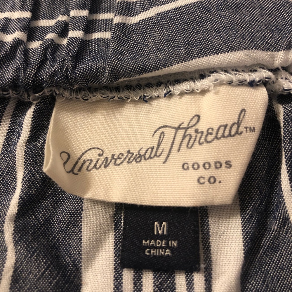 Striped Button Sides Tank Top - Picture 8 of 8